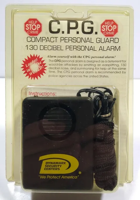 CPG Compact Personal Guard SAFETY ALARM 130 Decibels Students Joggers Dynamark