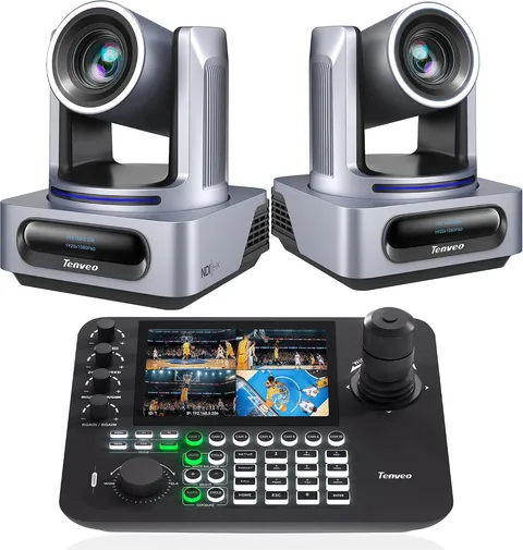 NDI PTZ Camera and Controller Bundle/Kits - 20X AI Auto Tracking NDI 3G-Sdi/Hdmi