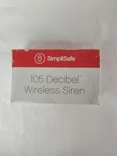 SimpliSafe ~ 105 Decibel Wireless Siren ~ 1st Generation Home Security ~ WS1000