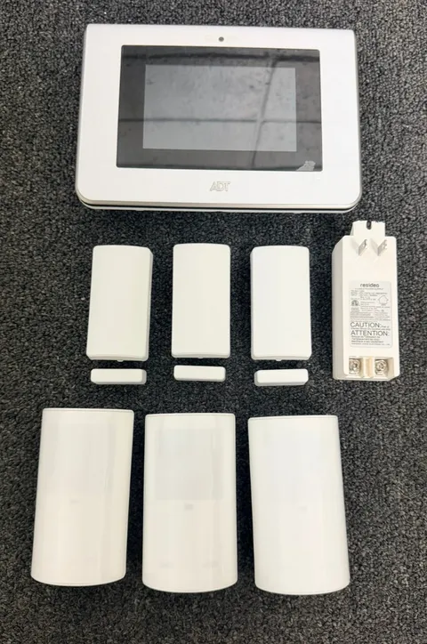 ADT Command Touchscreen Home Alarm Security System Kit 3 Door & 3 Motion Sensors
