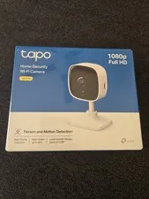 TP-Link Tapo C100 Home Security Wi-Fi Camera 1080p Full HD Night Vision White