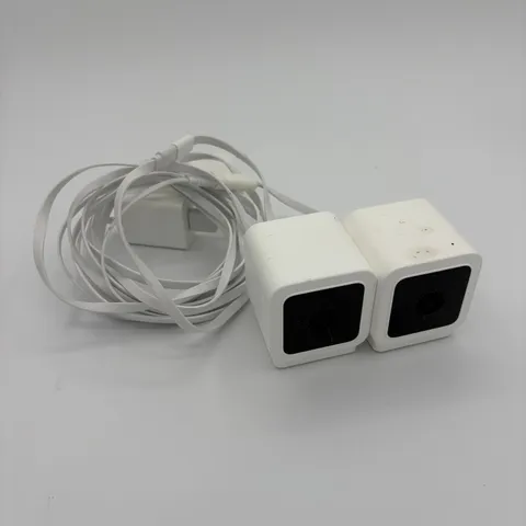 Wyze Cam v3 1080p Color Night Vision Camera - White (Pack of 2)