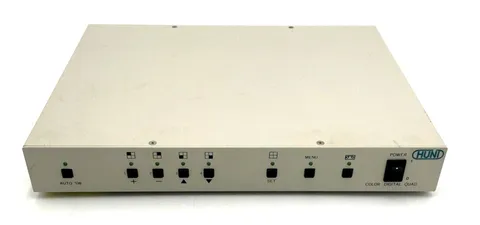 Hunt Electronics HCQ-04BP 12V CCTV Color QUAD Processor pre-owned