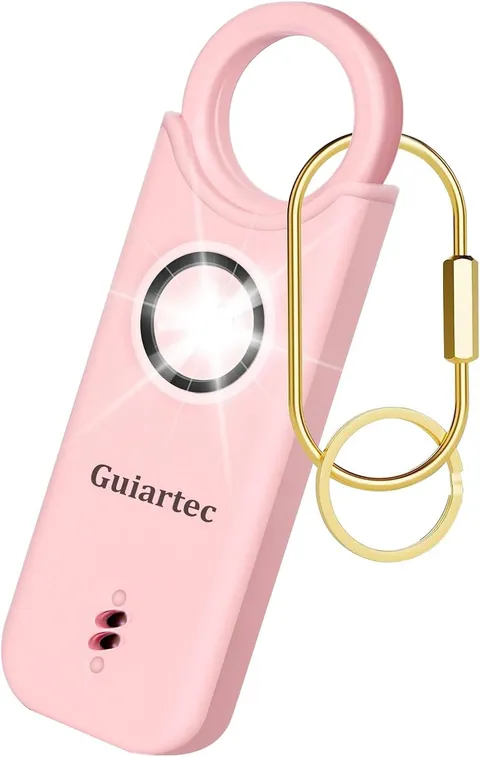 Rechargeable Personal Safety Alarm for Women, 135 Db Loud Self Defense Keychain 