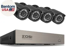 3K Lite Security Camera System Indoor Outdoor,Ai Human/Vehicle Detection,Night V