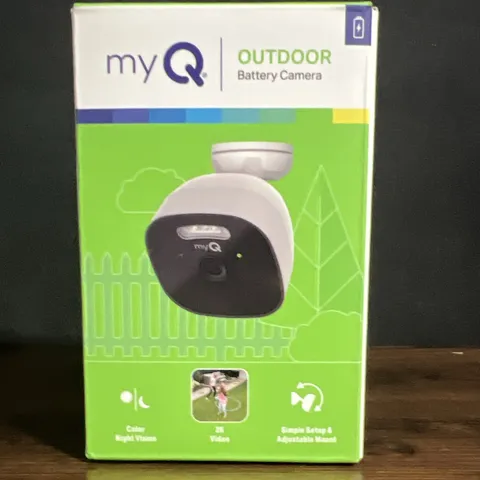 My Q Outdoor Battery-Powered Camera