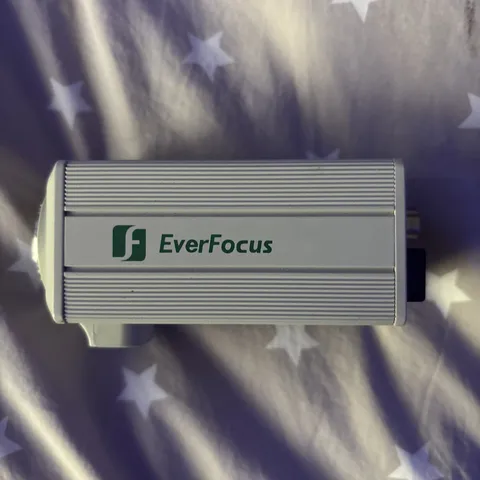 EverFocus CCD Camera EX100/EN B/W No Audio AC24V/DC12V (Used, Original Box)