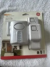NEW - GE Indoor Window Door Battery Operated Audible Security Alarm Kit, 36017