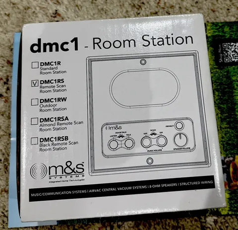 DMC1RS New White Intercom Room Station M&S Music & Sound NEW