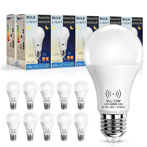 Motion Sensor Bulb, 12W (100-Watt Equivalent) Cool White Smart Sensor Light Bulb