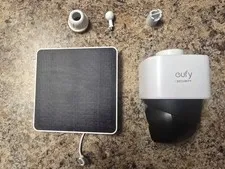 One Eufy SoloCam S340 Outdoor Solar Security Camera 3K Dual-Camera Pan&Tilt 