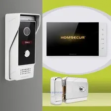 HOMSECUR Video Doorphone Entry Intercom Night Vision Door Unlock 1080P Monitor