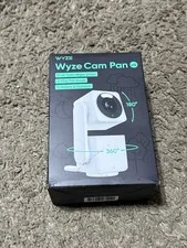 Wyze Cam Pan v4 4K UHD Indoor/Outdoor Plug-In Pan & Tilt Security Camera NEW
