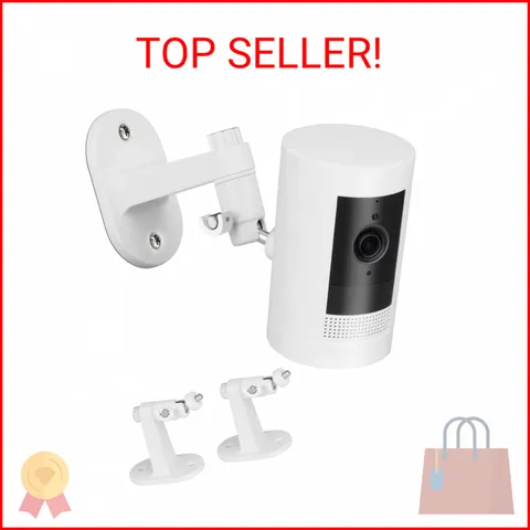 2Pack Adjustable Security Wall Mount Bracket for Ring Stick Up Cam & Ring Outdoo