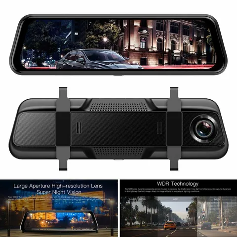 Dash Camera Car DVR Driving Recorder 1080P DashCam Front+Rear Camera NightVision