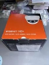 Wisenet HD+ HCD-6070R Analog Dome Camera - Worn Open Box