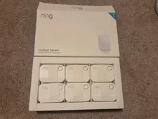 Ring Alarm Contact Sensor 2nd Gen 6-Pack Door Window White NEW Open Box