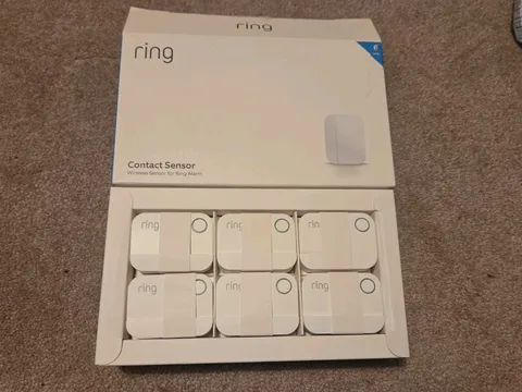 Ring Alarm Contact Sensor 2nd Gen 6-Pack Door Window White NEW Open Box
