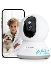 Pet Camera 2K, Dog Camera with Phone App, 360° PTZ Indoor Cameras for Home Se...