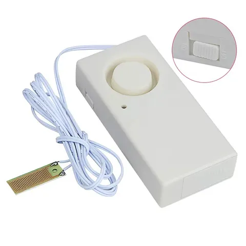120db Water Leak Alarm Flood Level Overflow Detector Sensor Home Security Alert