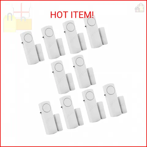 HIIXHC Personal Security Window & Door Alarm Bell | Wireless Sensor Door Window