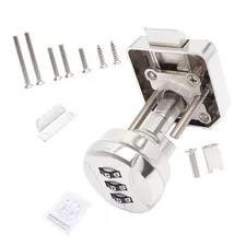 Drawer Security Combination Lock For Campers Household Furniture Waterproof