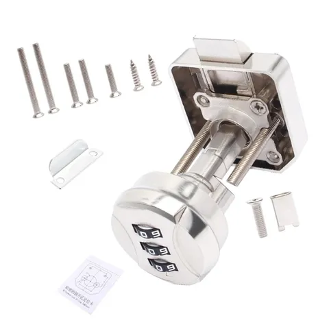 Drawer Security Combination Lock For Campers Household Furniture Waterproof
