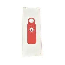 HOOTIE Personal Safety Keychain Alarm - 130dB Siren & Light Self Defense - RED