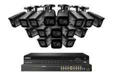 Lorex 4K (32 Camera Capable) 8TB Wired NVR System with Nocturnal 3 Smart IP Bull