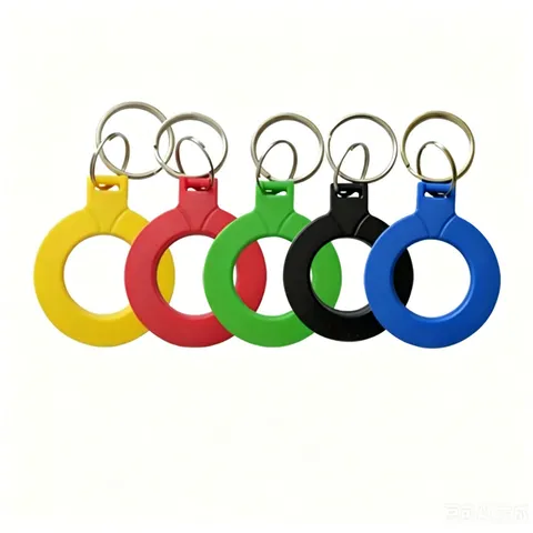 100PCS 13.56MHz 14443A MF1 S50 Small Smart IC Key Ring Tag Keyfob Token