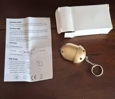 personal alarm keychain with LED Lighting .  As New