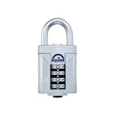 Squire Vulcan Open Boron Shackle Combination Padlock 50mm HSQVC50
