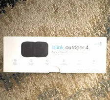 Blink Outdoor 4 Battery Security Camera System 2-Cam 1080p Wi-Fi
