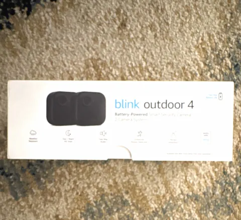 Blink Outdoor 4 Battery Security Camera System 2-Cam 1080p Wi-Fi