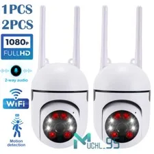 WiFi HD 1080P Camara De Seguridad 360° Con Audio Microfono Para Casa y Exterior