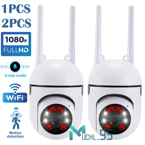 WiFi HD 1080P Camara De Seguridad 360° Con Audio Microfono Para Casa y Exterior
