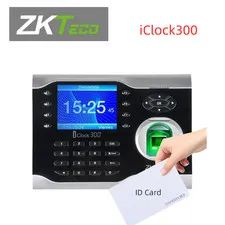 ZKTeco iClock300 ID Biometric Fingerprint Time Clock Attendance System TCP/IP