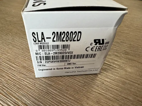 Hanwha Techwin Wisenet SLA-2M2802D Lens Module