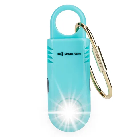 135dB Rechargeable Mutual SOS Paging Personal Alarm Non Slip Grip Keychain Si...