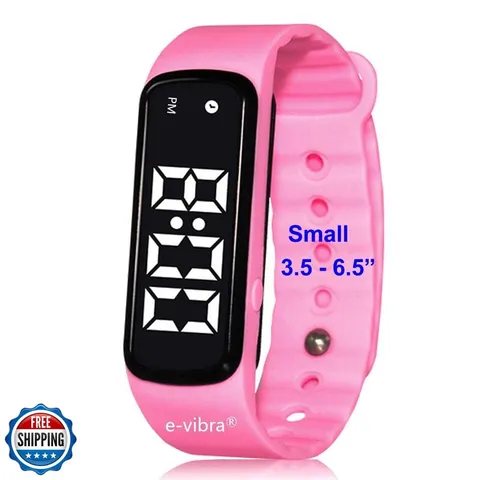 e-vibra 8 Alarm Vibrating Alarm Watch Medical Reminder Watch - with Timer and