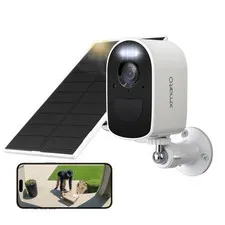 4MP QHD WiFi6 Dual-Band Wireless Solar-Powered Indoor & Outdoor Home