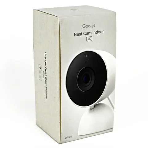 Google Nest Cam Indoor 2K 3rd Gen Wired Security Camera (White / G1NRR) - New -N