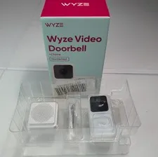 Wyze Motion Video Doorbell Chime IP65 Weatherproof Hardwired Night Vision NEW