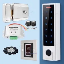 HOMSECUR IP66 APP WIFI RFID Access Control Set Electric rim lock