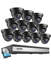 ZOSI 16CH 1080P HD CCTV DVR Surveillance Security Remote Access Camera System 2T
