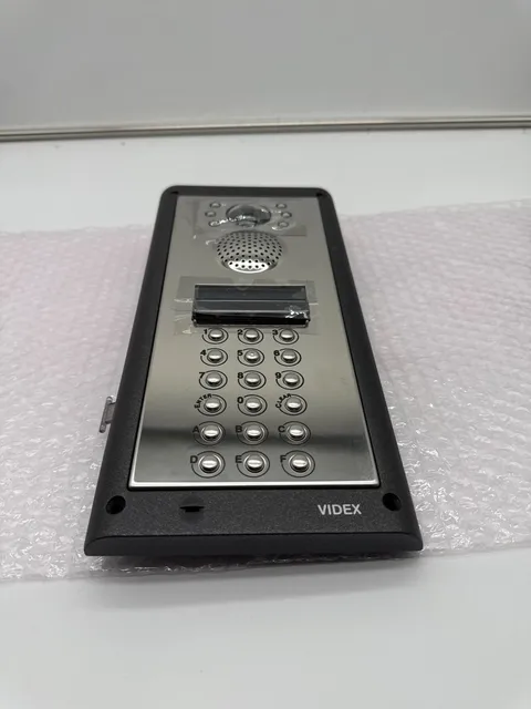 Videx 4302NV Video Door Entry Panel Intercom Keypad Camera Steel Used