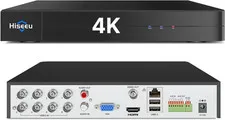 4K 8 Channel DVR Security Digital Video Recorder Advanced 8MP DVR with Person Ve