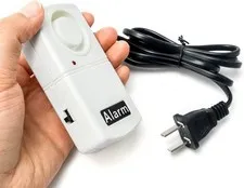 QWORK Power Failure Alarm, 1 Pack Automatic Power Cut Failure Outage Alarm 120db
