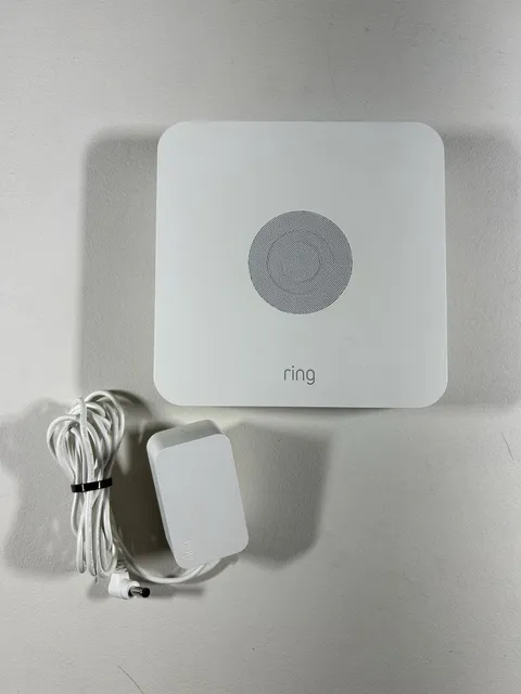 Ring Alarm Base Station - Gen 2 -  Model 4HB1U9-0EN0 With Power Adapter