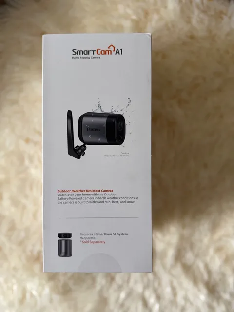 ADD ON FOR SMARTCAMA1 HOME SECURITY CAMERA - NEW BATTERY POWERED MOTION DETECTOR